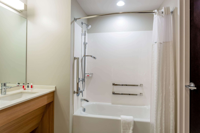 Bathroom 4, Microtel Inn & Suites by Wyndham South Hill, Mecklenburg