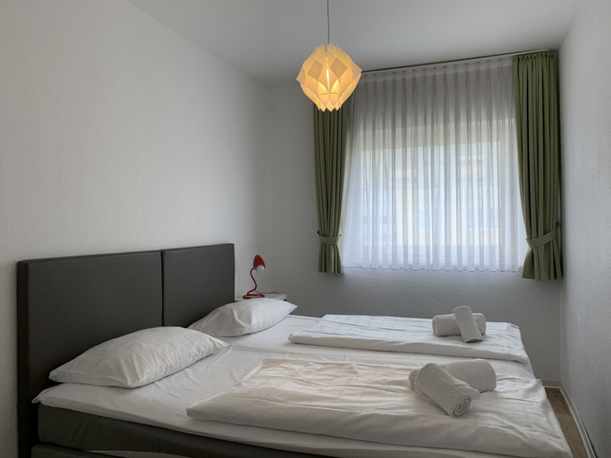 Bedroom 3, Airport Apartment Köln/Bonn, Rhein-Sieg-Kreis
