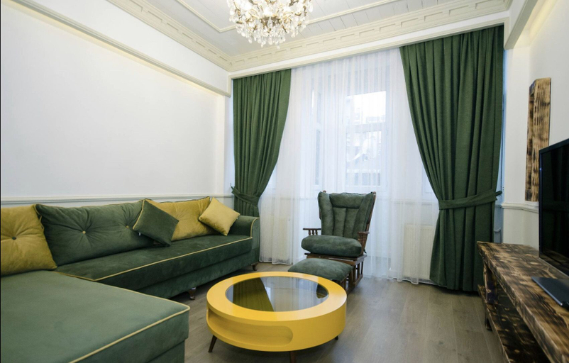 Living room 2, Stylish Triplex House Balat, Fatih