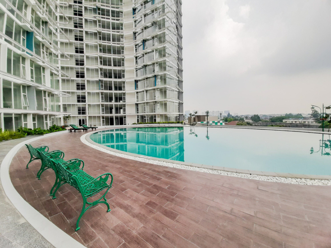 Sport & Beauty 2, Fully Furnished Studio with Comfort Design Majestic Point Serpong Apartment, Tangerang