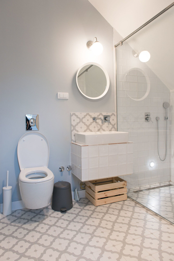 Bathroom 4, Smokvica Dorćol B&B, Belgrade