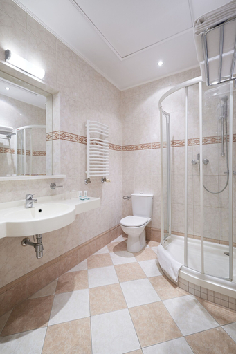 Bathroom 4, Hotel Hetman, Warsaw