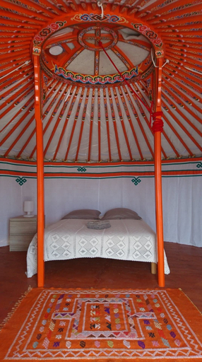 Bedroom 3, Yourte Nature Saint Roch, Aude