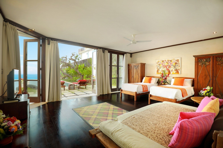 Bedroom 3, The Cliff Hotman Paris VI Pandawa, Badung