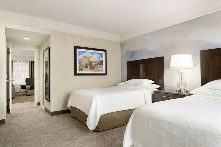 Bedroom 3, Embassy Suites by Hilton Chicago North Shore Deerfield, Cook