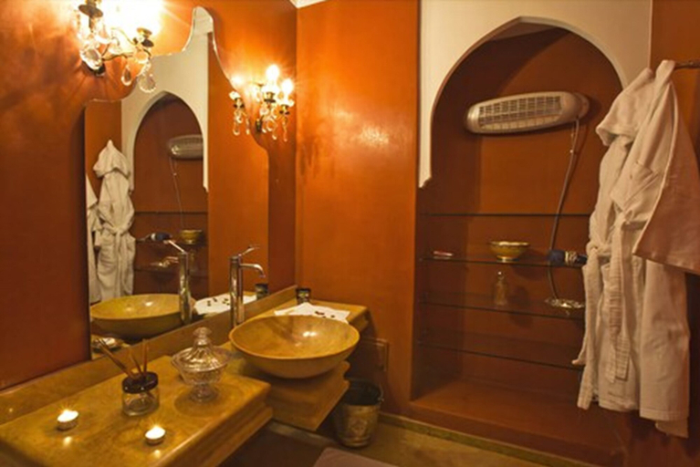 Bathroom 4, Riad Monika, Marrakech