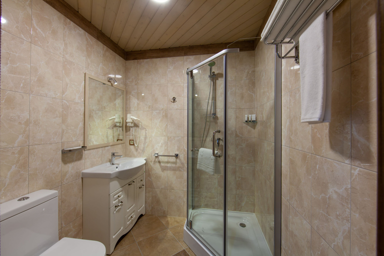 Bathroom 4, Sacvoyage Hotel, Almaty