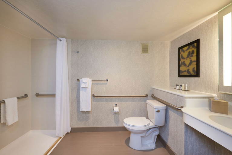 Bathroom 5, DoubleTree by Hilton Fresno Convention Center, Fresno