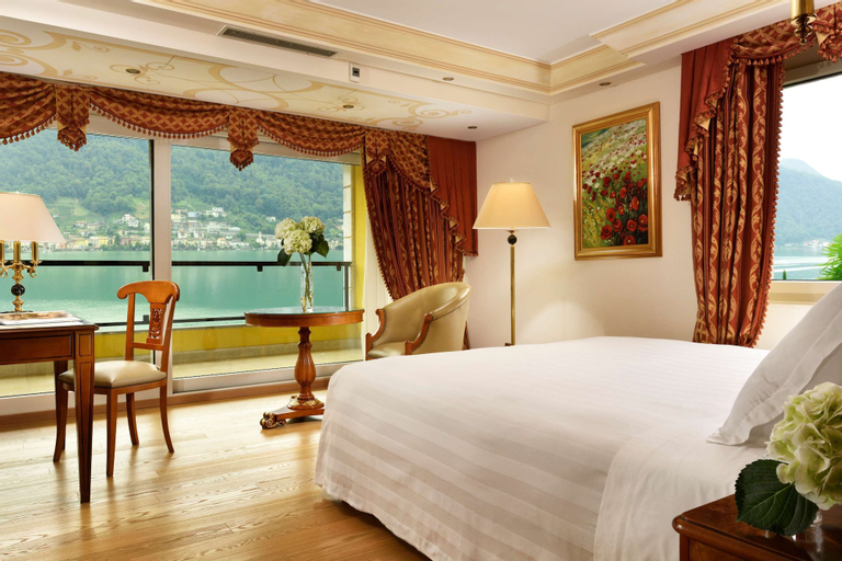 Bedroom 3, Swiss Diamond Hotel & SPA, Lugano