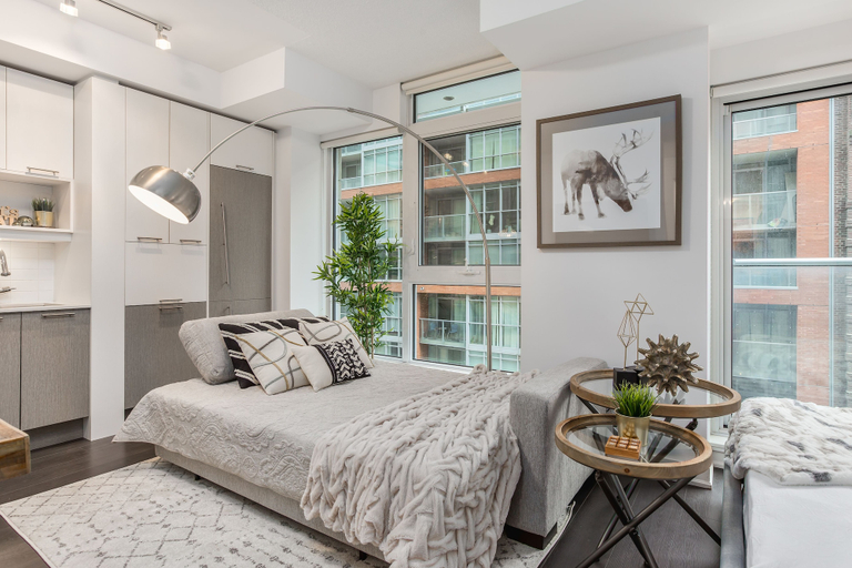 Bedroom 3, QuickStay - Classy & Rustic Downtown Condo, Toronto