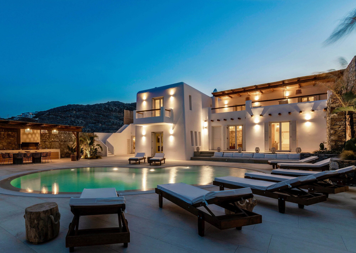Exterior & Views, Villa Veneta at Ornos Sea View, South Aegean