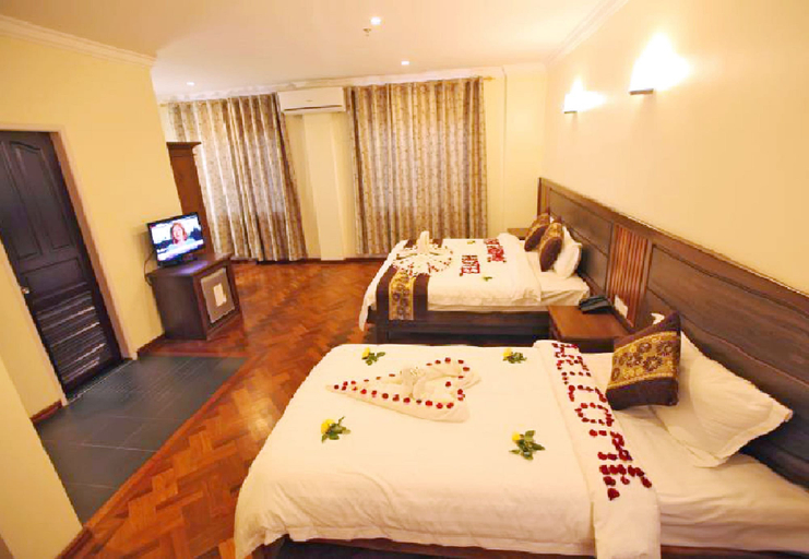 Bedroom 4, The Home Hotel, Mandalay