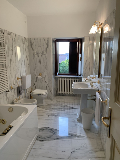 Bathroom, Villa Minini B&B, Udine