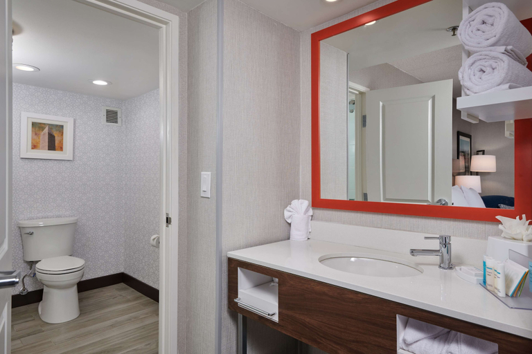 Bathroom 4, Hampton Inn Fairfax City, Fairfax City