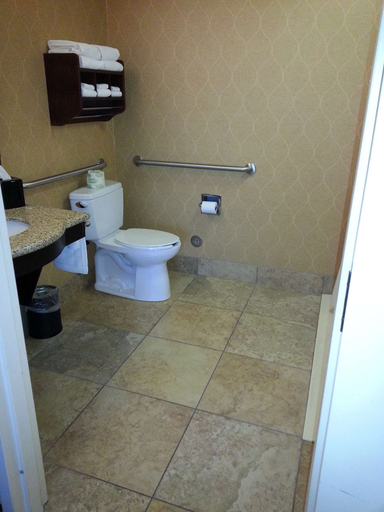 Bathroom 4, Hampton Inn & Suites Sevierville @ Stadium Drive, Sevier