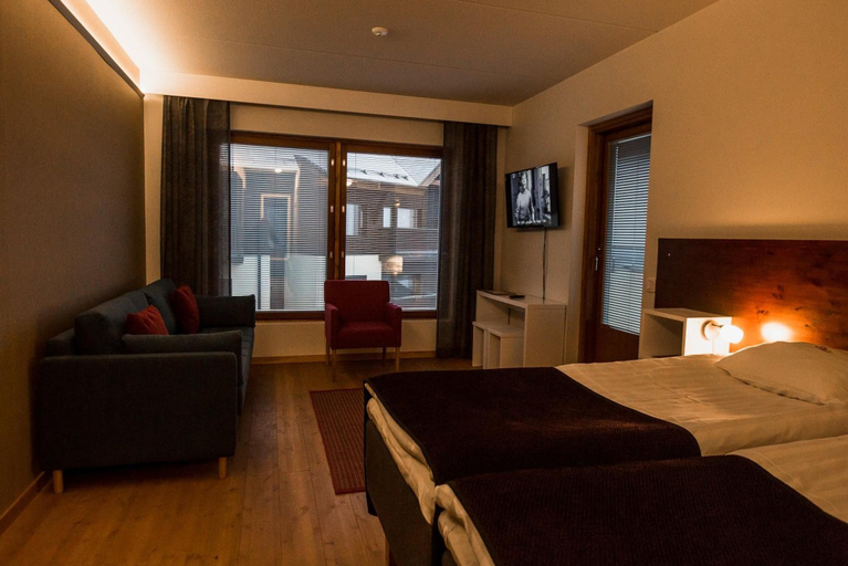 Bedroom 2, Hotel Arctic Zone, Northern Ostrobothnia