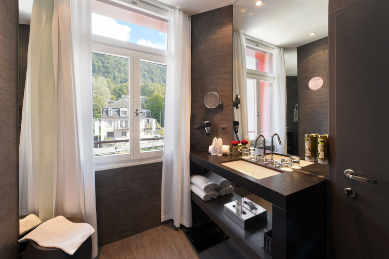Bathroom 5, Hotel Vitznauerhof - Lifestyle Hideway at the Lake, Luzern