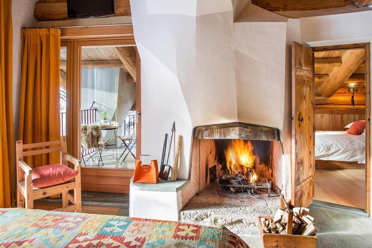 Bedroom 3, Saint Hubertus Resort, Aosta