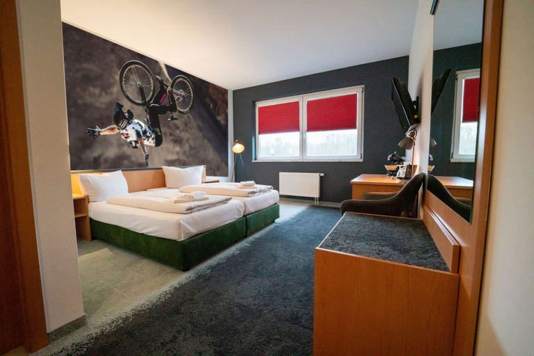 Bedroom 4, Feel Good Hotel, Chemnitz