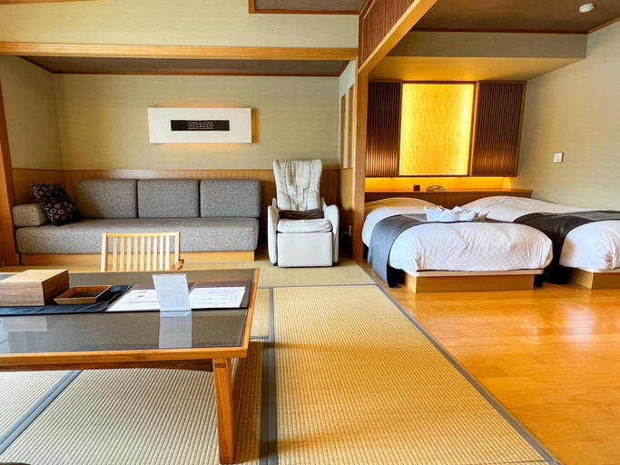 Bedroom 3, Akan Yuku no Sato Tsuruga, Kushiro City