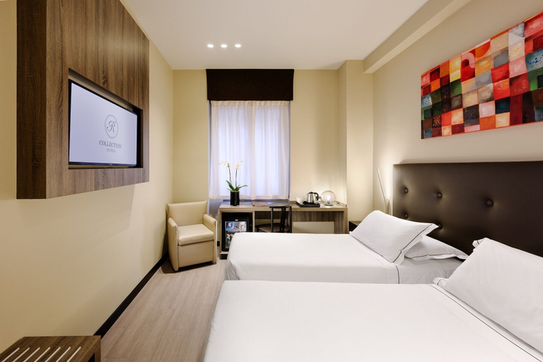 Bedroom 2, Hotel Mentana - by R Collection Hotels, Milano