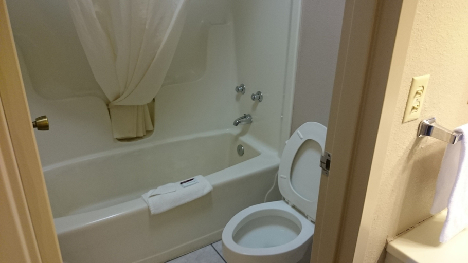 Bathroom 4, Magnuson Hotel Red Baron, Finney