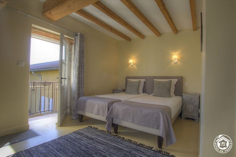 Bedroom 4, La Cerisaie, Ain