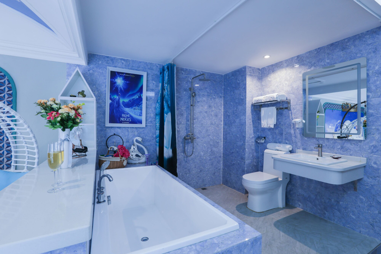 Bathroom 3, L Theme Hotel Foshan, Foshan