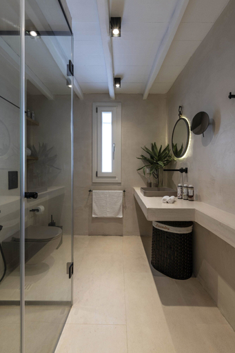Bathroom 4, Villa Veneta at Ornos Sea View, South Aegean