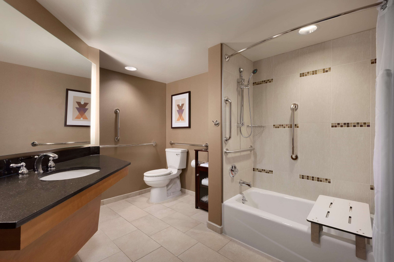 Bathroom 5, Hilton Arlington, Arlington