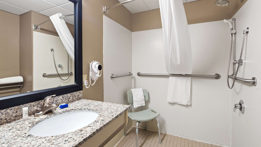 Bathroom 4, Best Western River City Hotel, Morgan