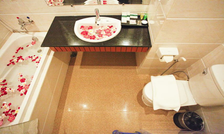 Bathroom 5, The Home Hotel, Mandalay