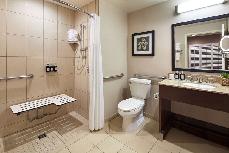Bathroom 4, Empress Hotel of La Jolla, San Diego