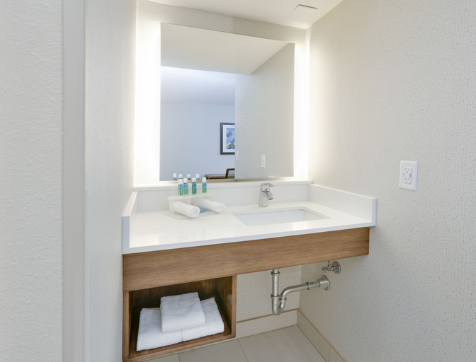 Bathroom 4, Holiday Inn Express & Suites Irving Conv Ctr - Las Colinas by IHG, Irving
