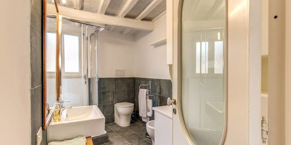 Bathroom 3, Trastevere Attic with private terrace, Rome