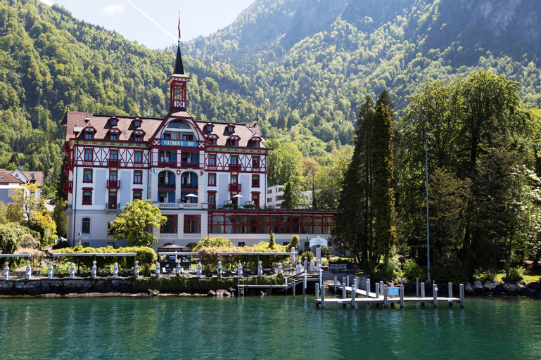Exterior & Views 2, Hotel Vitznauerhof - Lifestyle Hideway at the Lake, Luzern