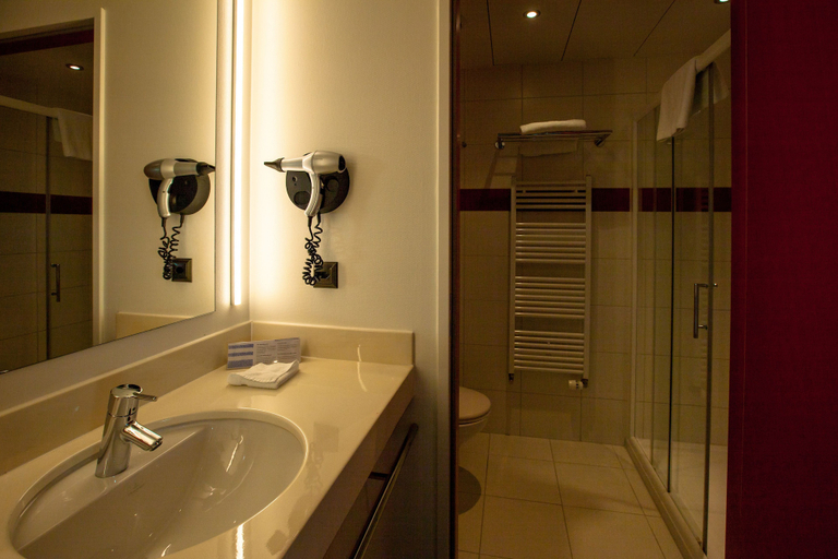 Bathroom 4, Airport Hotel Basel, Basel