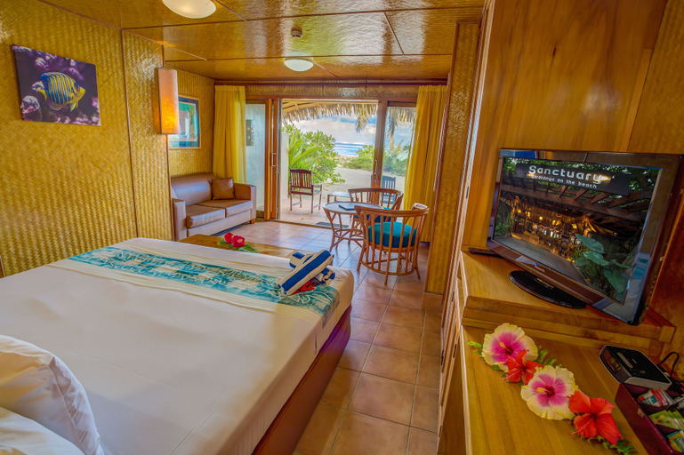 Bedroom 4, Sanctuary Rarotonga-On the beach - Adults Only, Rorotonga