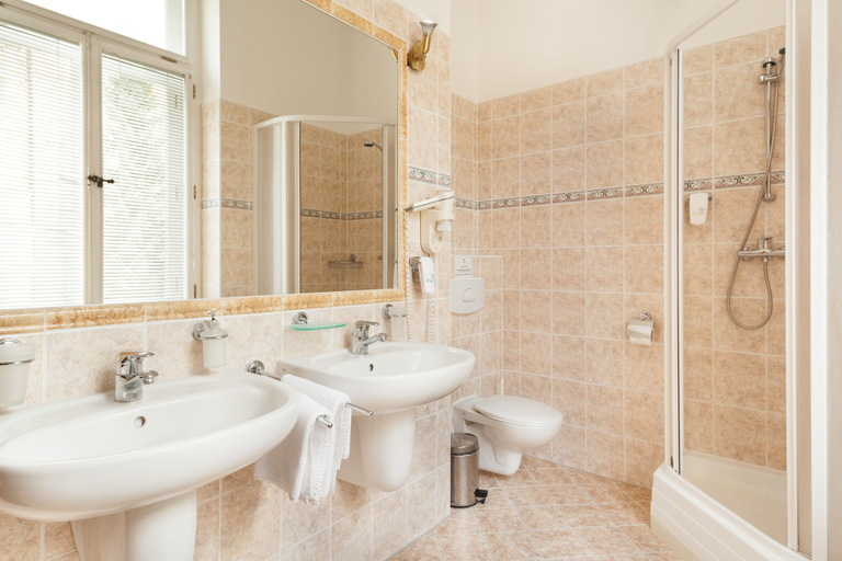 Bathroom 5, Hotel Westend, Cheb