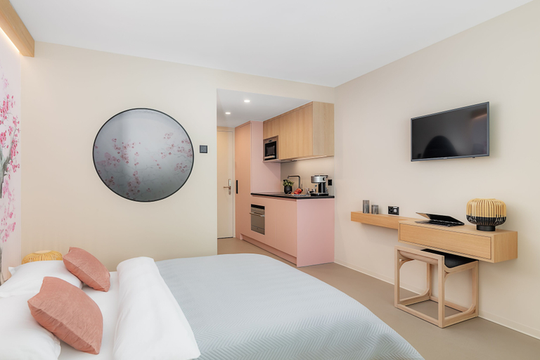 Bedroom 2, VISIONAPARTMENTS Basel Nauenstrasse, Basel