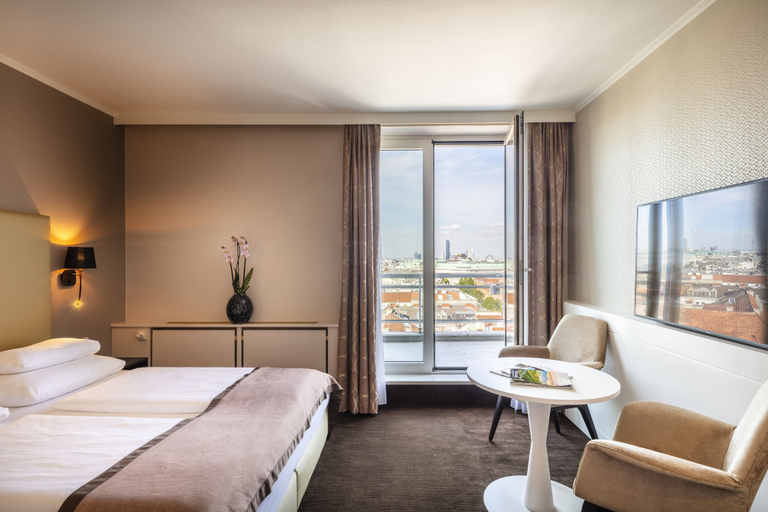 Bedroom 3, Hotel Am Parkring, Wien