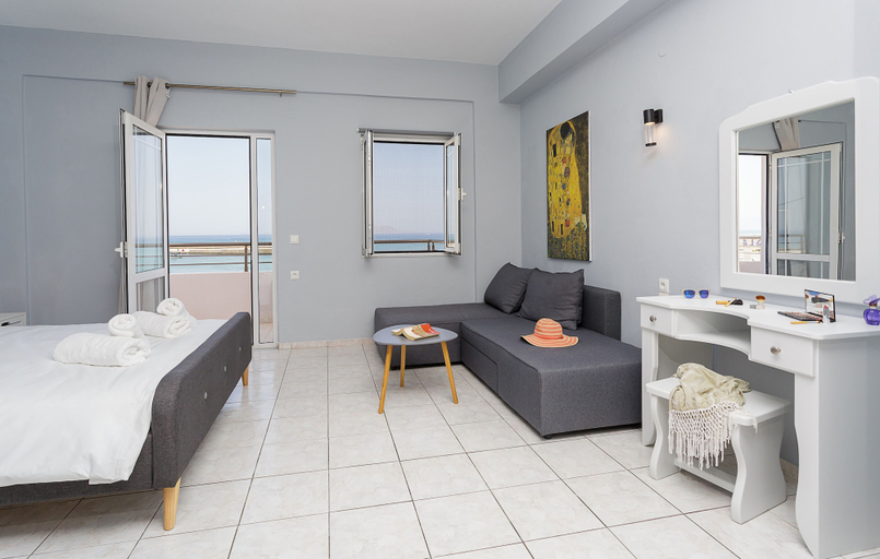 Bedroom 5, Sole Mare Seaside apts, Crete