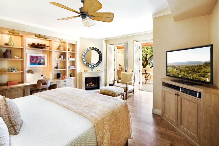 Bedroom 3, Auberge Du Soleil, Napa