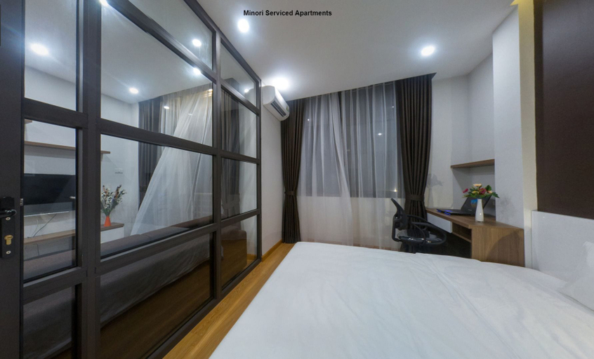 Bedroom 2, Minori Serviced Apartment, Cầu Giấy