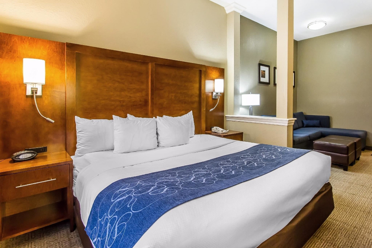 Bedroom 3, Comfort Suites Mattoon East, Coles