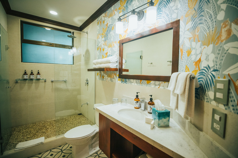 Bathroom 5, Hotel Bosque del Mar, Playa Hermosa, Carrillo