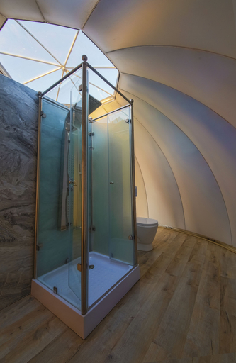 Bathroom, Wadi Rum UFO Luxotel - Campsite, Quaira