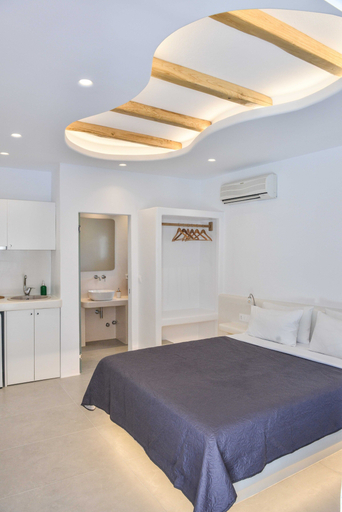 Bedroom 4, Dedalos Studios Naxos, South Aegean