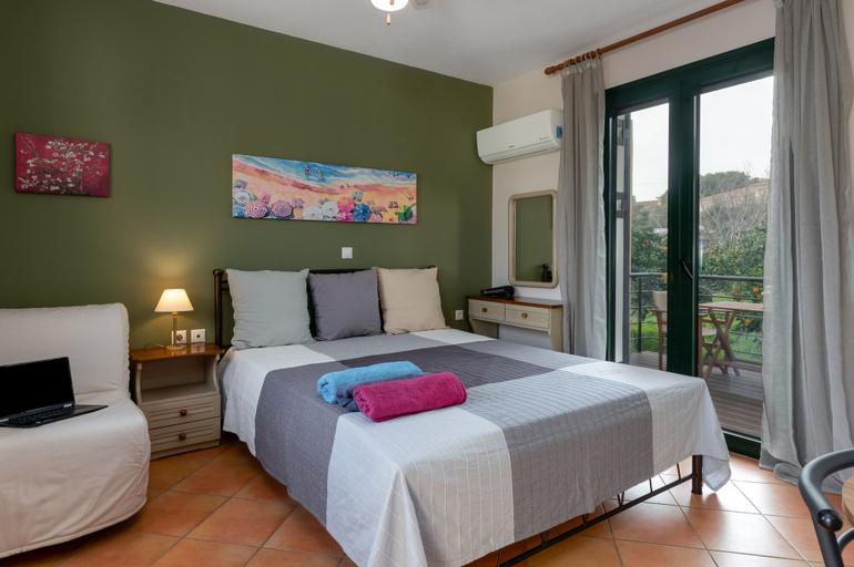 Bedroom 4, Koxyli Village Studios & Apartments, Ionian Islands