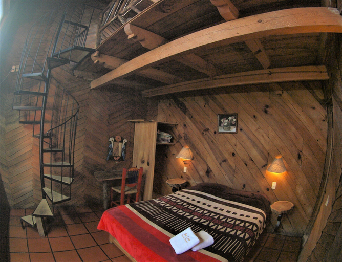Bedroom 3, Hotel Cabaña Los Ruiseñores, Mazamitla